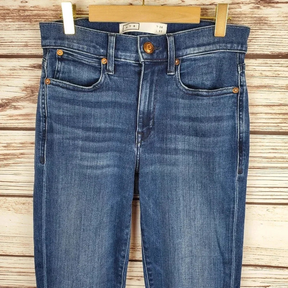 AYR Womens Size 26x32 The Chiller Sunrise/Blue Medium Wash Skinny Jeans - Picture 3 of 11